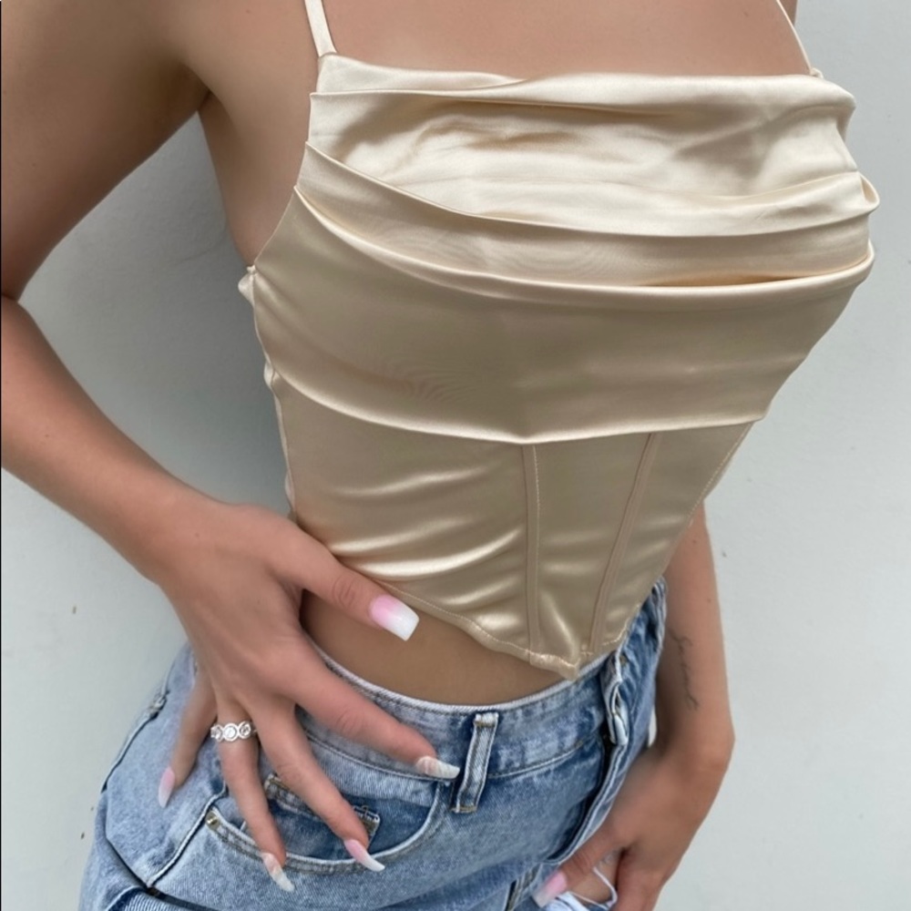 Tianna Champagne Top